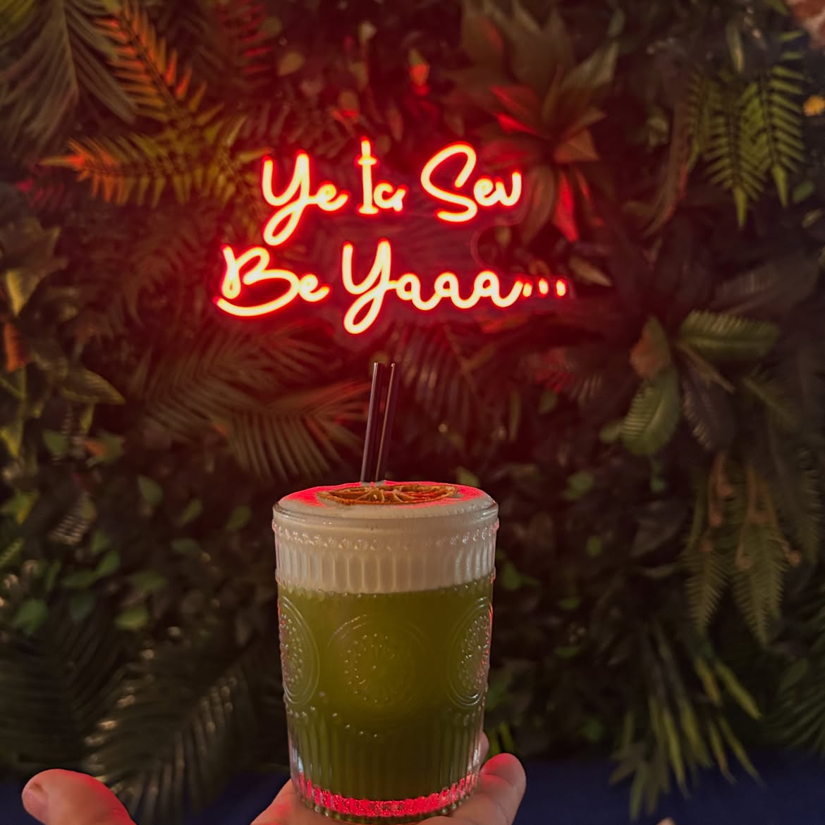 Petra'nın Shrek imza kokteyli